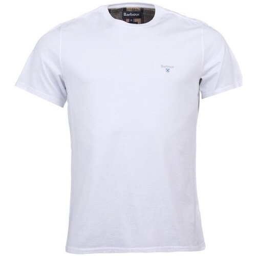 Abbigliamento Uomo T-shirt & Polo Barbour - T-SHIRT ABOYNE Bianco