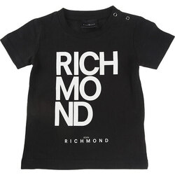Abbigliamento Bambino T-shirt maniche corte John Richmond RIP22020TS 2000000207544 Nero