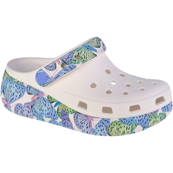 Scarpe Bambina Pantofole Crocs Cutie Crush Butterfly Kids Clog Bianco