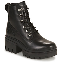 Scarpe Donna Stivaletti Timberland EVERLEIGH BOOT 6 IN LACE UP Nero