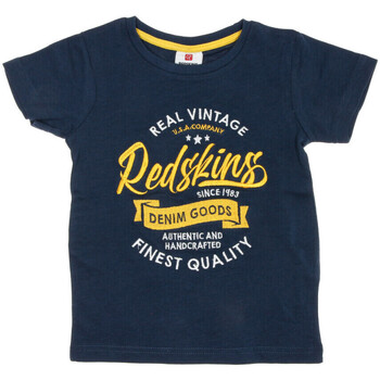 Abbigliamento Bambino T-shirt & Polo Redskins RDS-2244-BB Blu