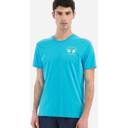 Abbigliamento Uomo T-shirt & Polo La Martina T-Shirt CELESTE