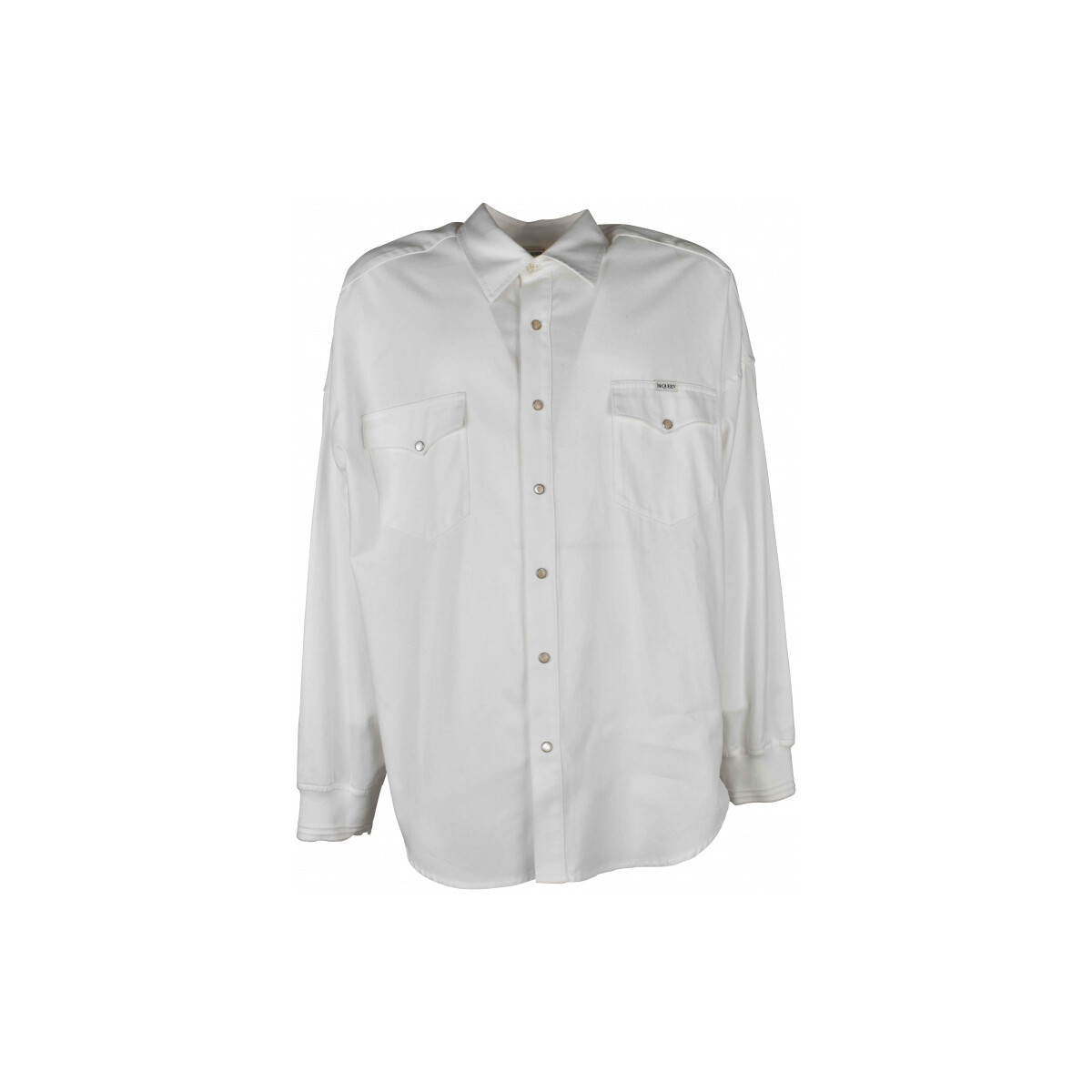Abbigliamento Uomo Camicie maniche lunghe McQ Alexander McQueen  Bianco