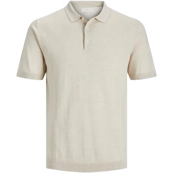 Abbigliamento Uomo T-shirt maniche corte Premium By Jack&jones 12229007 Beige