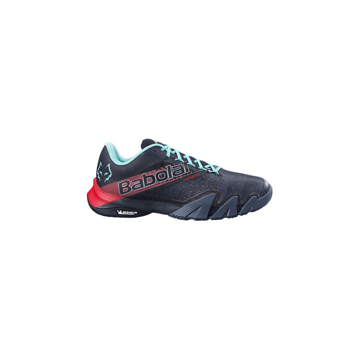 Scarpe Donna Sneakers Babolat Jet Premura 2 Men Lebron  - Black/Fiesta Red Multicolore