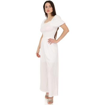 Abbigliamento Donna Tuta jumpsuit / Salopette La Modeuse 66102_P153425 Bianco