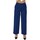 Abbigliamento Donna Pantaloni morbidi / Pantaloni alla zuava Markup MW465008 Blu