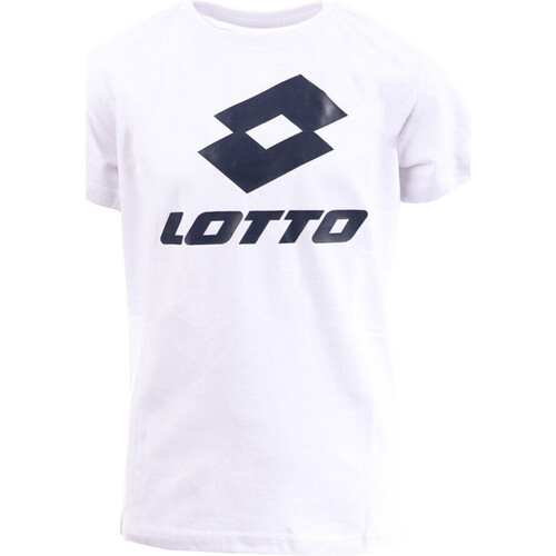 Abbigliamento Bambino T-shirt & Polo Lotto 23404 Bianco