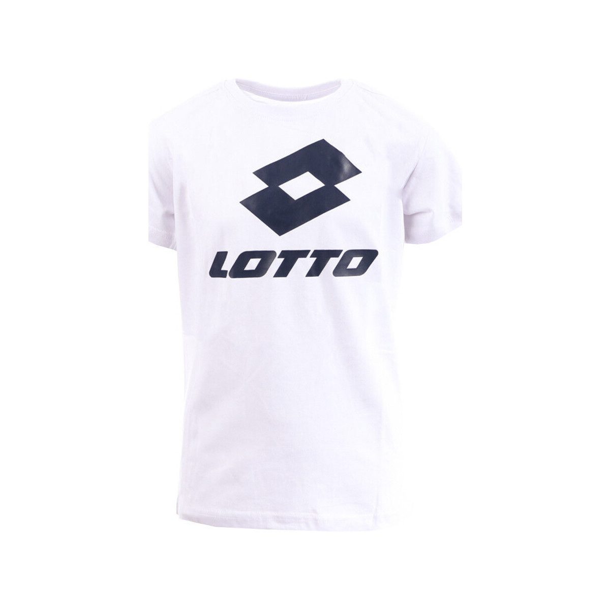 Abbigliamento Bambino T-shirt & Polo Lotto 23404 Bianco