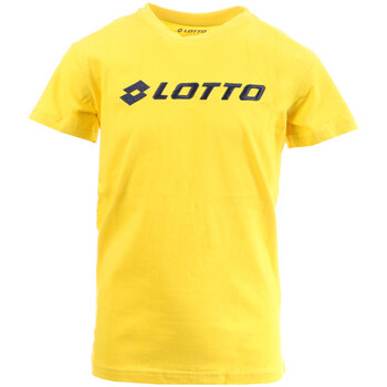 Abbigliamento Bambino T-shirt maniche corte Lotto TL1104 Giallo