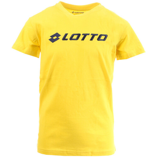 Abbigliamento Bambino T-shirt & Polo Lotto TL1104 Giallo