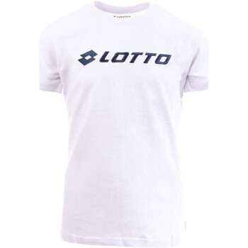 Abbigliamento Bambino T-shirt maniche corte Lotto TL1104 Bianco
