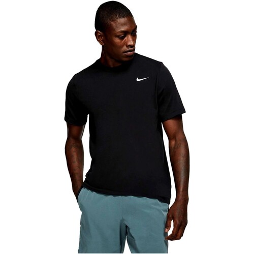 Abbigliamento Uomo T-shirt maniche corte Nike CAMISETA  HOMBRE  AR6029 Nero
