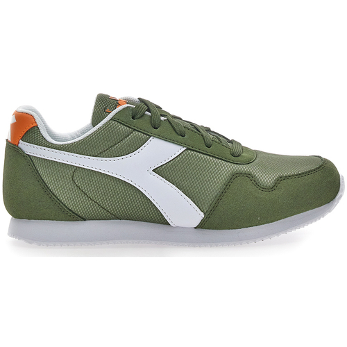 Scarpe Bambino Sneakers Diadora SIMPLE RUN GS Verde