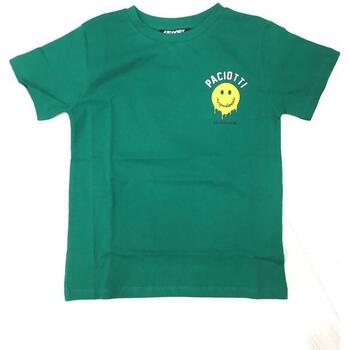 Abbigliamento Bambino T-shirt & Polo Cesare Paciotti TSP0106J 2000000160962 Verde