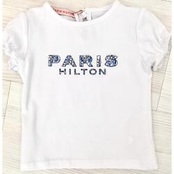 Abbigliamento Bambina T-shirt & Polo Paris Hilton PH1505 2000000174716 Bianco