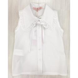 Abbigliamento Bambina Camicie Paris Hilton PH1724 2000000175188 Bianco