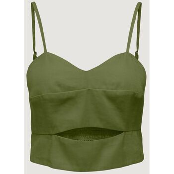 Abbigliamento Donna Top / T-shirt senza maniche Only 15291229 MAGO-OLIVE BRANCH Verde