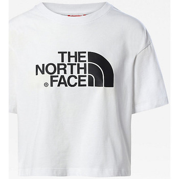 Abbigliamento Donna T-shirt & Polo The North Face Easy Cropped Tee Bianco