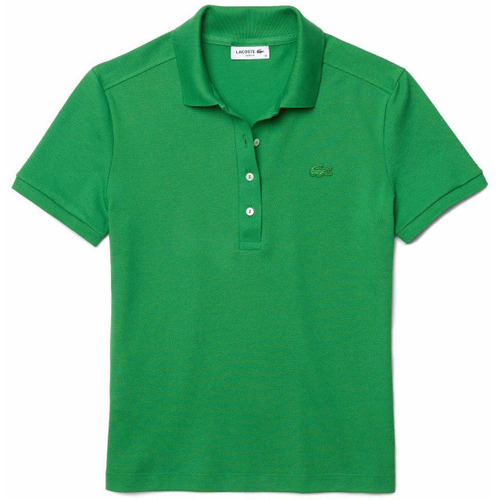 Abbigliamento Donna T-shirt & Polo Lacoste PF5462 Verde