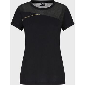 Abbigliamento Donna T-shirt & Polo Ea7 Emporio Armani 3KTT34 Nero