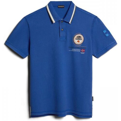 Abbigliamento Uomo T-shirt & Polo Napapijri GANDY 4 - NP0A4H8R-B5A1 BLU MAZARIN Blu