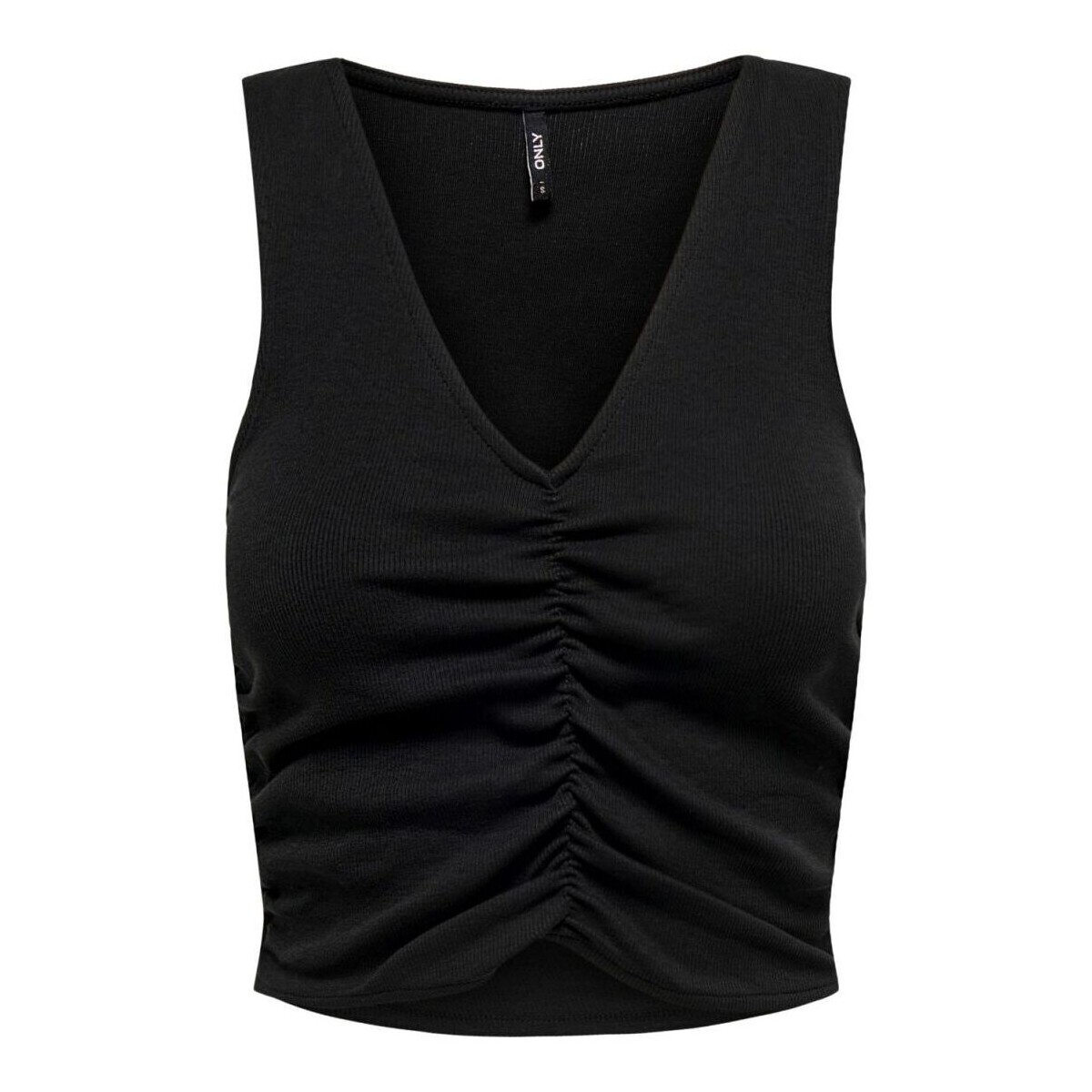 Abbigliamento Donna Top / T-shirt senza maniche Only 15294173 NILAN-BLACK Nero