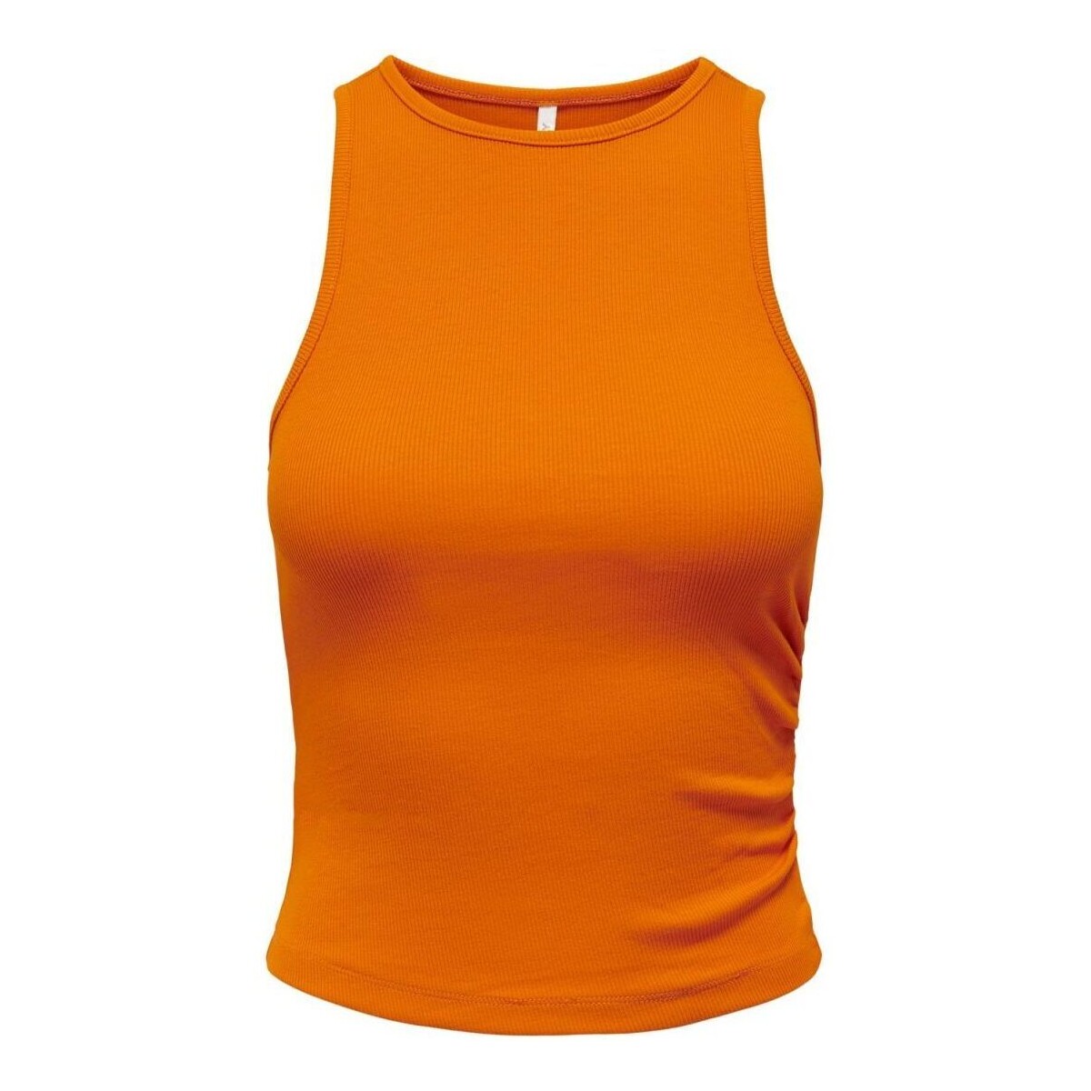 Abbigliamento Donna Top / T-shirt senza maniche Only 15294173 NILAN-ORANGE PEPPER Arancio