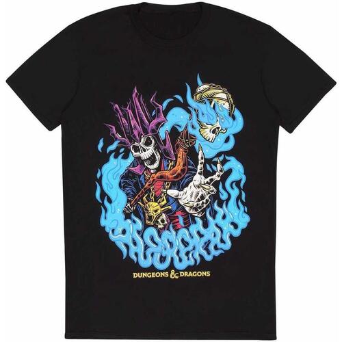 Abbigliamento T-shirts a maniche lunghe Dungeons & Dragons Acererak Colour Pop Nero