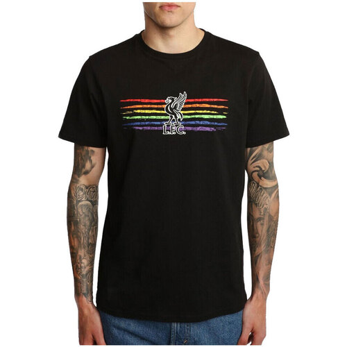 Abbigliamento Uomo T-shirts a maniche lunghe Liverpool Fc Liverbird Pride Nero