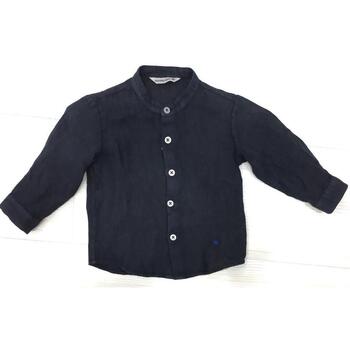 Abbigliamento Bambino Camicie maniche lunghe Manuel Ritz MR1681 2000000212968 Blu