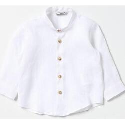Abbigliamento Bambino Camicie maniche lunghe Manuel Ritz MR1681 2000000149257 Bianco
