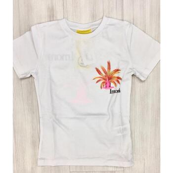 Abbigliamento Bambina T-shirt maniche corte Imomi SS22IK106 2000000206738 Bianco