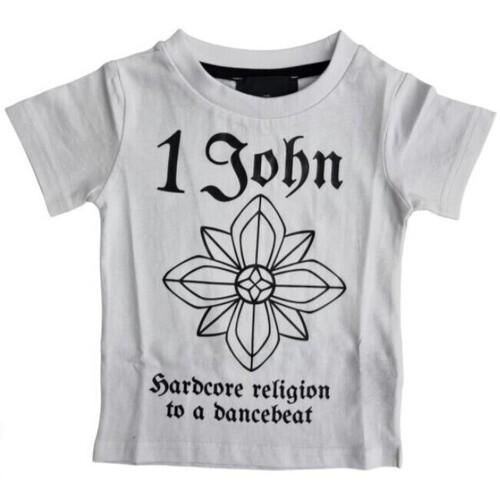 Abbigliamento Bambino T-shirt maniche corte John Richmond RBP22002TS 2000000205366 Bianco