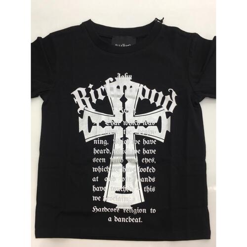 Abbigliamento Bambino T-shirt maniche corte John Richmond RBP22066TS 2000000208701 Nero