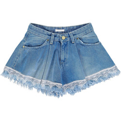 Abbigliamento Bambina Shorts / Bermuda Lulu LL0872 2000000149851 LULU' Blu