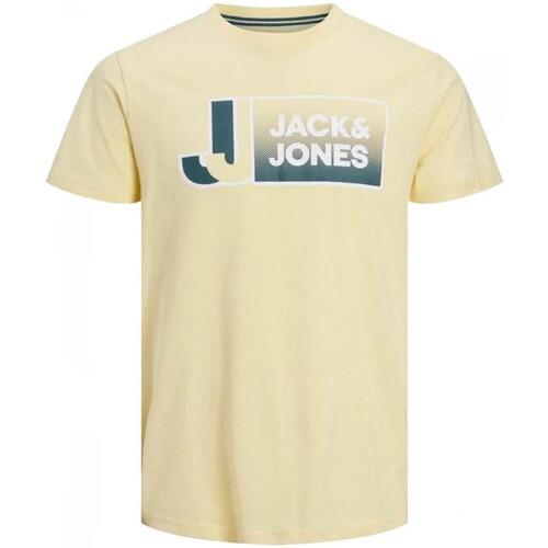 Abbigliamento Bambino T-shirt maniche corte Jack & Jones  Giallo