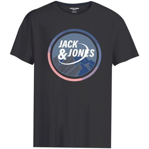 Abbigliamento Bambino T-shirt maniche corte Jack & Jones  Nero