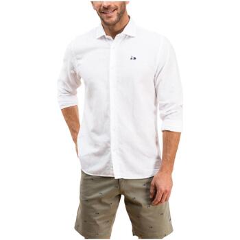 Abbigliamento Uomo Camicie maniche lunghe Scotta  Bianco