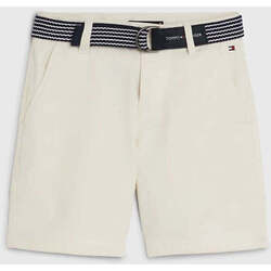 Abbigliamento Bambino Shorts / Bermuda Tommy Hilfiger  Bianco