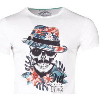 Abbigliamento Uomo T-shirt maniche corte La Maison Blaggio MB-MICHAK Bianco