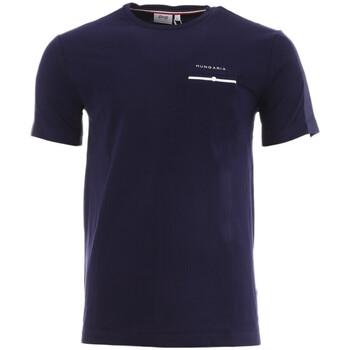 Abbigliamento Uomo T-shirt maniche corte Hungaria 718890-60 Blu