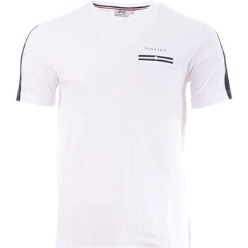 Abbigliamento Uomo T-shirt maniche corte Hungaria 718890-60 Bianco