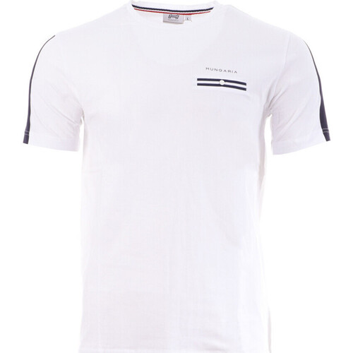 Abbigliamento Uomo T-shirt & Polo Hungaria 718890-60 Bianco