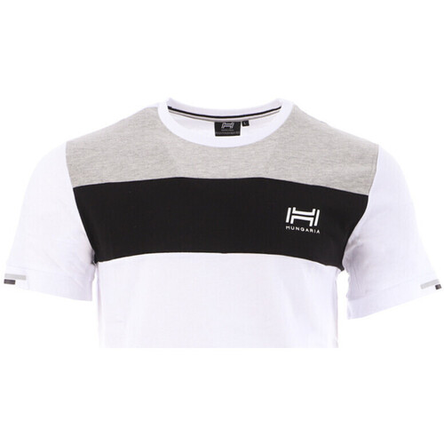 Abbigliamento Uomo T-shirt maniche corte Hungaria 718750-60 Bianco