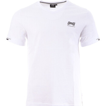 Abbigliamento Uomo T-shirt maniche corte Hungaria 718630-60 Bianco