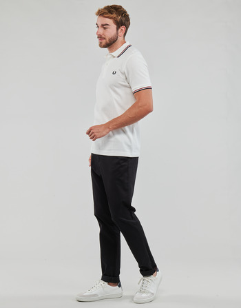 Fred Perry TWIN TIPPED FRED PERRY SHIRT Bianco