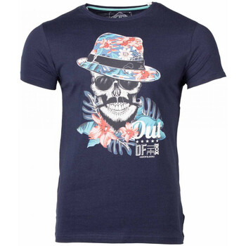 Abbigliamento Uomo T-shirt maniche corte La Maison Blaggio MB-MICHAK Blu