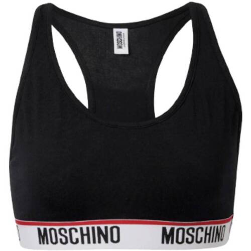 Abbigliamento Donna Top / T-shirt senza maniche Moschino TOP  ES23MO29 Nero