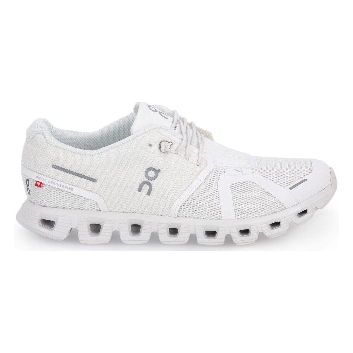 Scarpe Donna Sneakers On CLOUD 5 Bianco